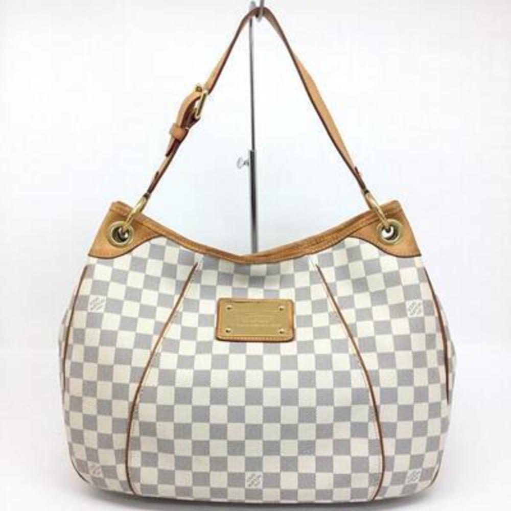 Louis Vuitton Galliera GM Shoulder Bag Damier White